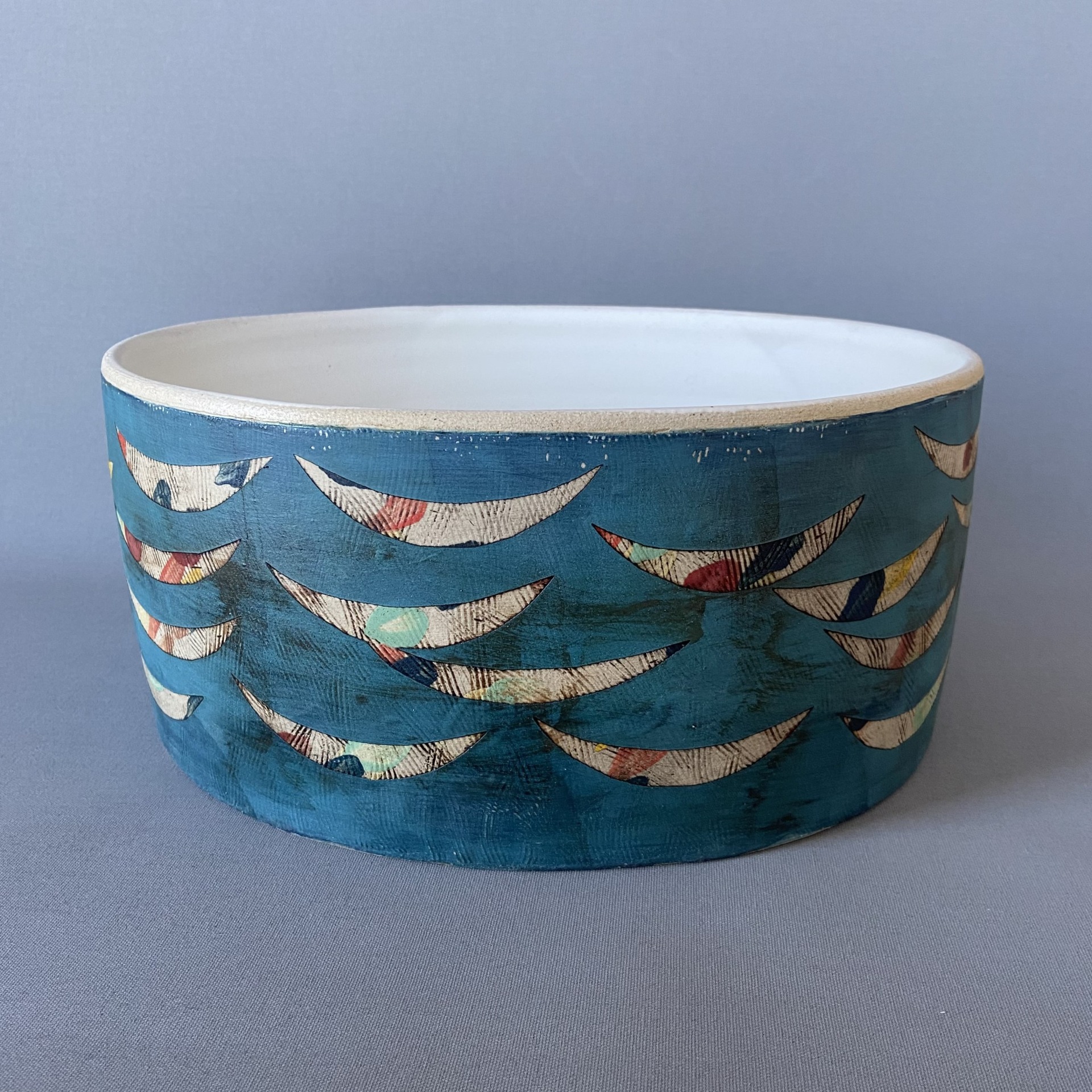 Ø 26-29 cm (oval) - H 13,5 cm