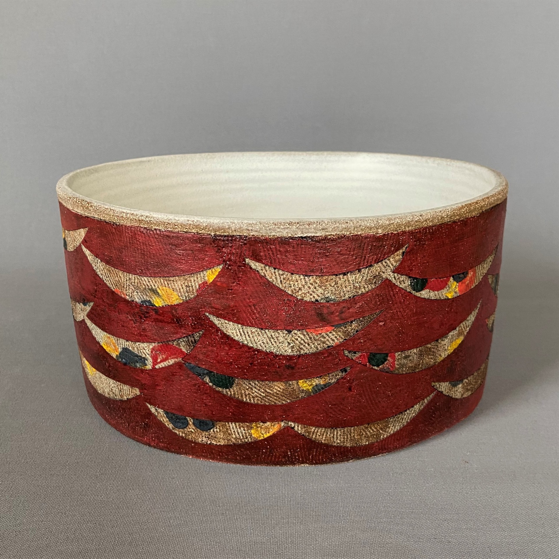 Ø 22,5-24,5 cm (oval) - H 12,5 cm